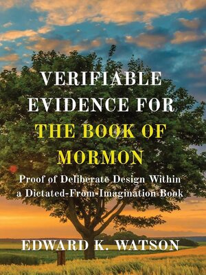 cover image of Verifiable Evidence For The Book of Mormon
